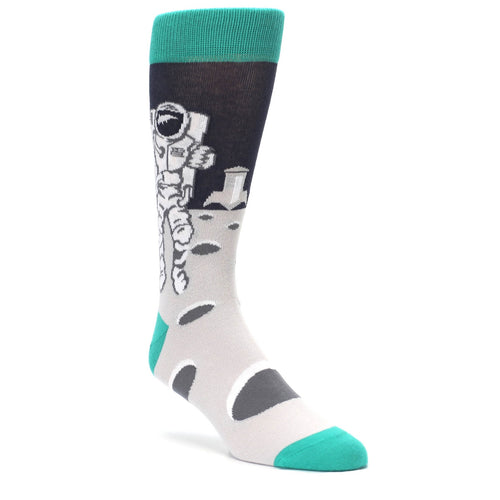 Mens Spaceman Moon Socks