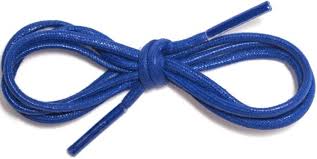 Blue Shoe Ties